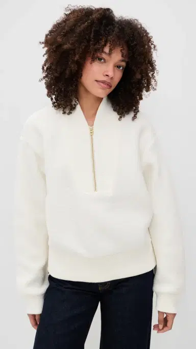 Varley Mumford Pullover Egret | Thumbnail 2 Varley Mumford Pullover Egret | Thumbnail 2
