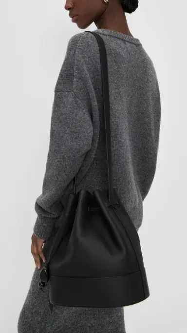 Hunting Season The Extra Large Drawstring In Nappa Black One Size | Thumbnail 3 Hunting Season The Extra Large Drawstring In Nappa Black One Size | Thumbnail 3