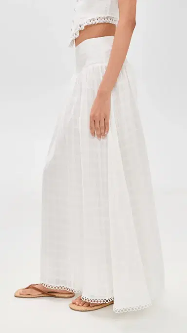 Peixoto Camila Skirt Thatch White L | Thumbnail 4