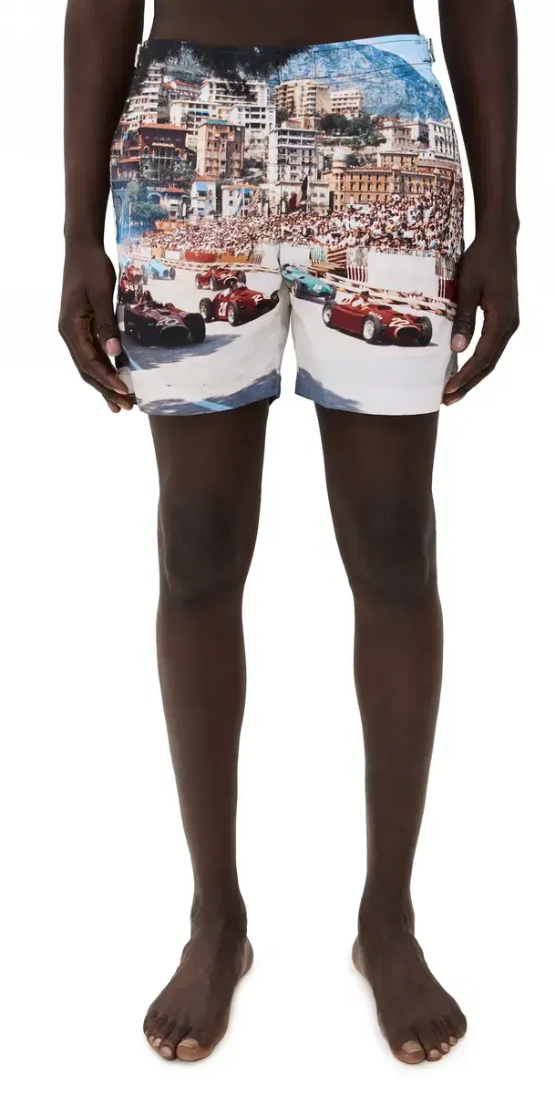 Bulldog Photographic Swim Shorts 5.5 Start Your Engines