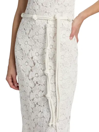 Simkhai Women's Eloise Lace Maxi Dress | Thumbnail 5 Simkhai Women's Eloise Lace Maxi Dress | Thumbnail 5