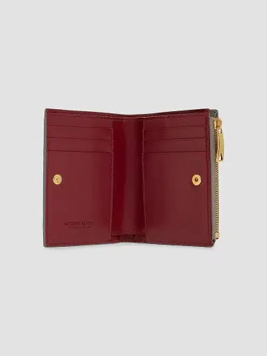 Bottega Veneta Women's Intrecciato Leather Bifold Wallet | Thumbnail 3