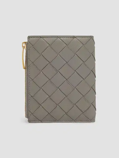 Bottega Veneta Women's Intrecciato Leather Bifold Wallet | Thumbnail 4