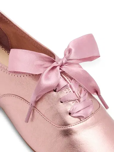 Cinq à Sept Women's Christina 30MM Metallic Leather Oxfords | Thumbnail 5 Cinq à Sept Women's Christina 30MM Metallic Leather Oxfords | Thumbnail 5