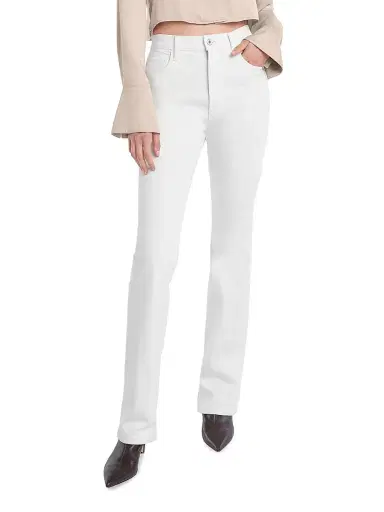 Favorite Daughter Women's The Valentina Super High-Rise Boot-Cut Jeans - Anchorage White - Size 31 | Thumbnail 3 Favorite Daughter Women's The Valentina Super High-Rise Boot-Cut Jeans - Anchorage White - Size 31 | Thumbnail 3