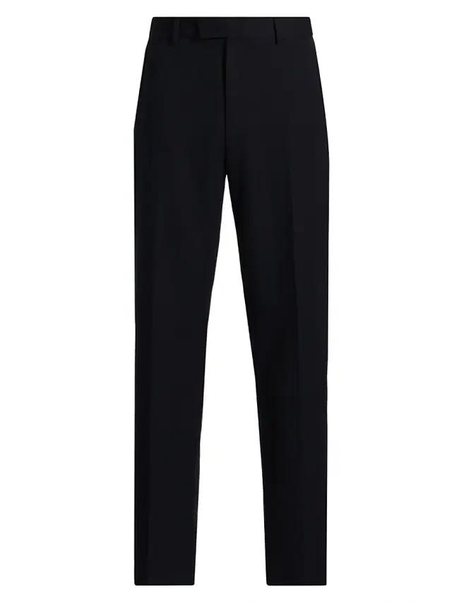 Nili Lotan Men's Fritz Virgin Wool Pants - Midnight