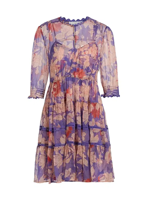 Women's Daphne Silk Minidres - Kiko