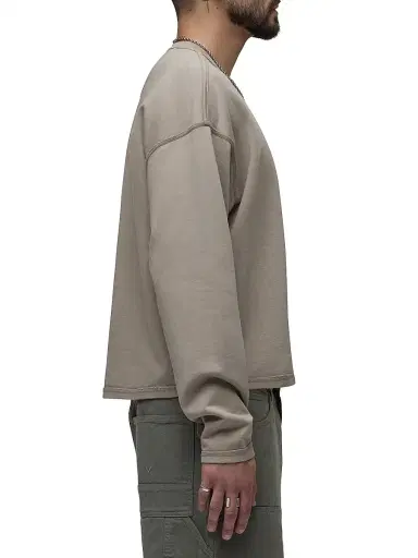 Hudson Jeans Men's French Terry Crewneck Sweatshirt | Thumbnail 5 Hudson Jeans Men's French Terry Crewneck Sweatshirt | Thumbnail 5