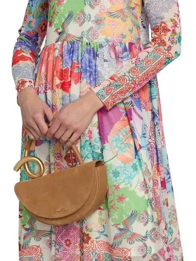 Johnny Was Women's Printed Mesh V-Neck Knee-Length Dress - Mcdreamer Print | Thumbnail 6 Johnny Was Women's Printed Mesh V-Neck Knee-Length Dress - Mcdreamer Print | Thumbnail 6