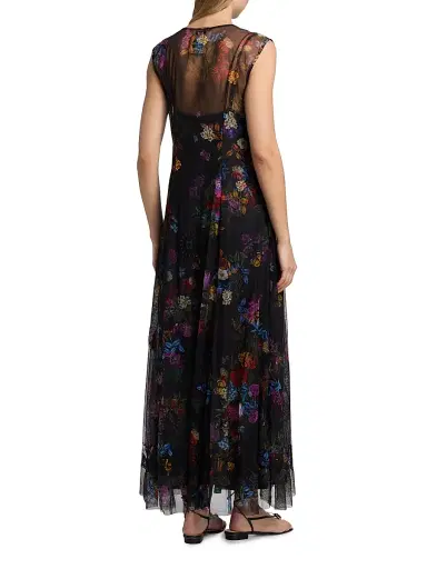 Johnny Was Women's Kahlani Socorro Mesh Dress - Kahlani | Thumbnail 5 Johnny Was Women's Kahlani Socorro Mesh Dress - Kahlani | Thumbnail 5