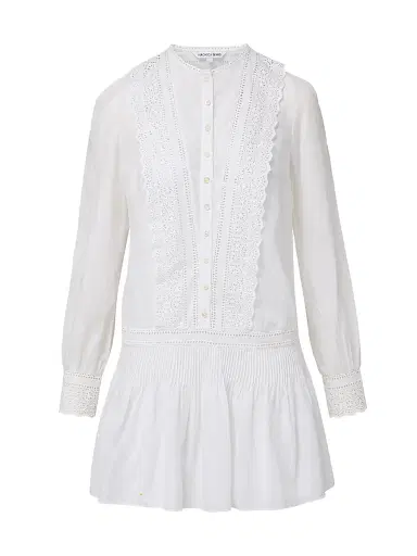 Veronica Beard Women's Marguerite Cotton-Blend Minidress | Thumbnail 1 Veronica Beard Women's Marguerite Cotton-Blend Minidress | Thumbnail 1