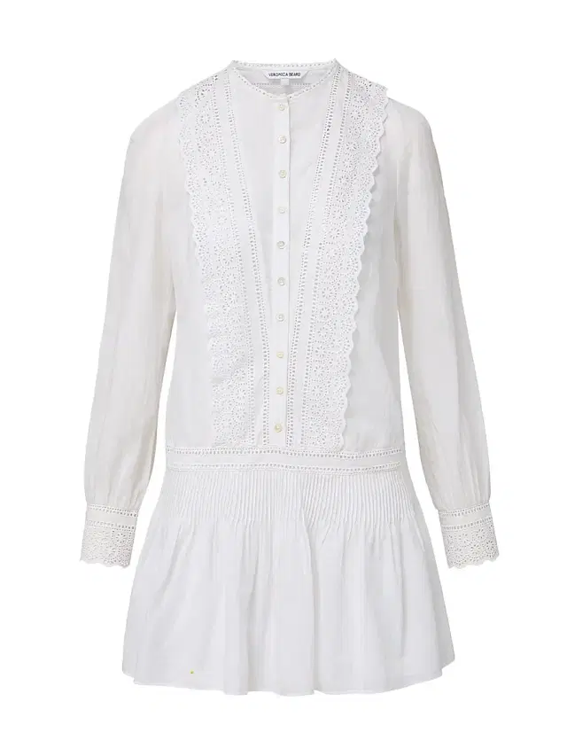 Veronica Beard Women's Marguerite Cotton-Blend Minidress - White