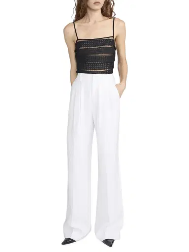 Frame Women's The Lattice Crochet Camisole | Thumbnail 2 Frame Women's The Lattice Crochet Camisole | Thumbnail 2