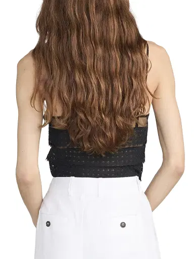 Frame Women's The Lattice Crochet Camisole | Thumbnail 5 Frame Women's The Lattice Crochet Camisole | Thumbnail 5