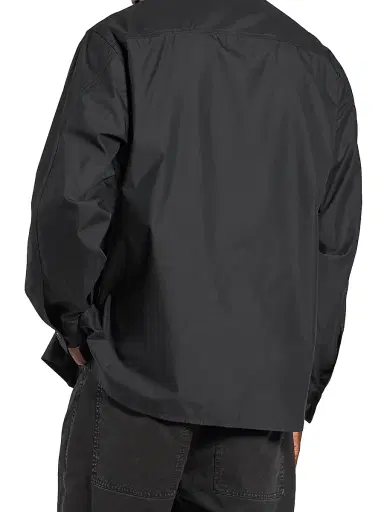 MORDECAI Men's Point Collar Corduroy Cotton-Blend Shirt - Black - Size XS | Thumbnail 3 MORDECAI Men's Point Collar Corduroy Cotton-Blend Shirt - Black - Size XS | Thumbnail 3