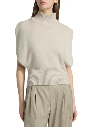 Lisa Yang Women's Zaya Cashmere Sleeveless Dolman Sweater | Thumbnail 3 Lisa Yang Women's Zaya Cashmere Sleeveless Dolman Sweater | Thumbnail 3