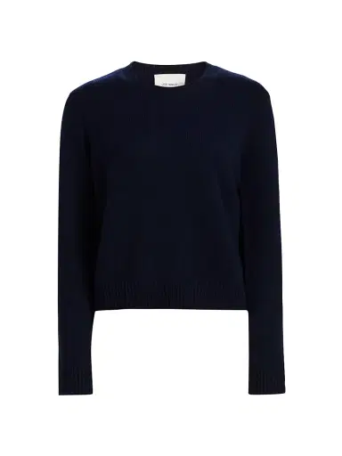 Lisa Yang Women's Mable Cashmere Crewneck Sweater - Navy - Size XS | Thumbnail 1 Lisa Yang Women's Mable Cashmere Crewneck Sweater - Navy - Size XS | Thumbnail 1