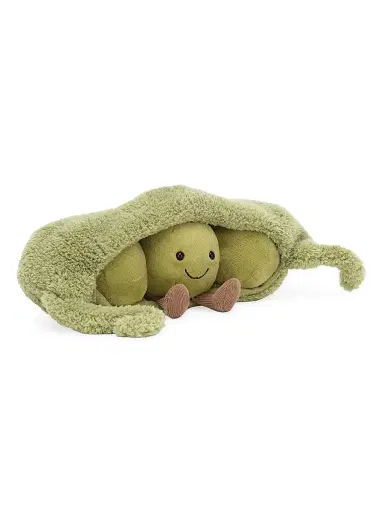Jellycat Amuseable Peapod Plush Toy - Green | Thumbnail 1 Jellycat Amuseable Peapod Plush Toy - Green | Thumbnail 1