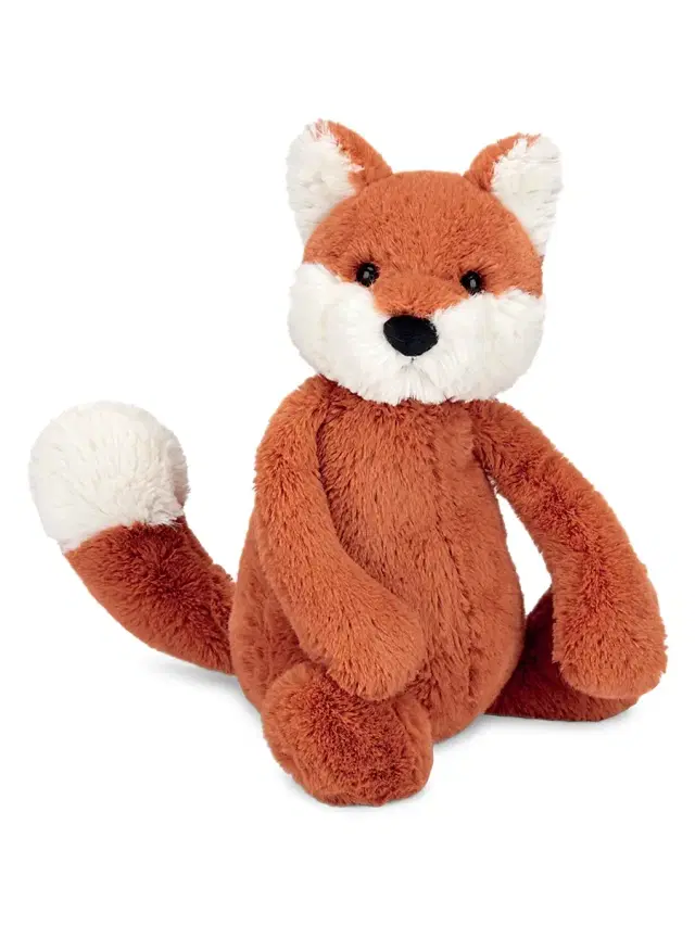Jellycat Bashful Fox Plush Toy - Rust