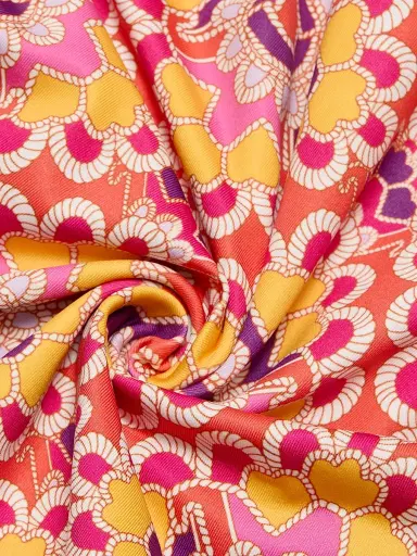 EYWASOULS MALIBU Women's Montana Geometric Print Halterneck Maxi Dress - Orchid Mosaic - Size XL | Thumbnail 7