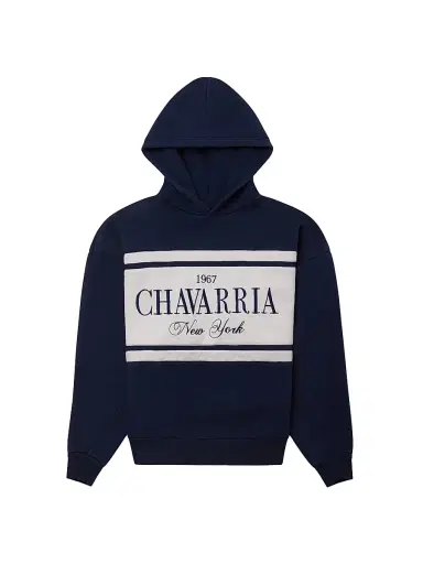 Willy Chavarria Men's Gilroy Logo Cotton Hoodie | Thumbnail 1 Willy Chavarria Men's Gilroy Logo Cotton Hoodie | Thumbnail 1