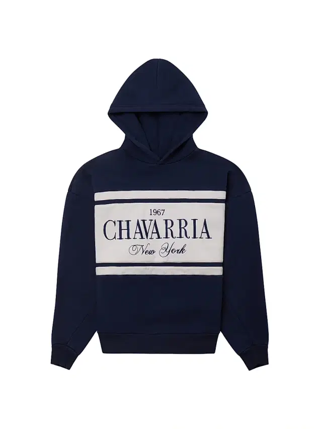 Men's Gilroy Logo Cotton Hoodie - Peacoat