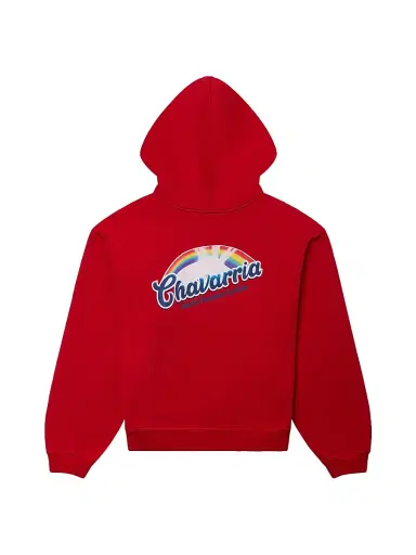 Willy Chavarria Men's Fabuloso Cotton Shrunken Hoodie | Thumbnail 2 Willy Chavarria Men's Fabuloso Cotton Shrunken Hoodie | Thumbnail 2