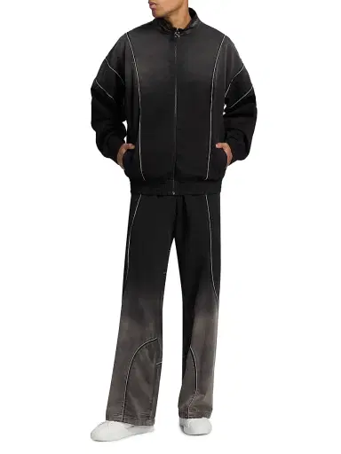 Off-White Men's Offline Cotton Track Jacket - Black - Size XXL | Thumbnail 2 Off-White Men's Offline Cotton Track Jacket - Black - Size XXL | Thumbnail 2