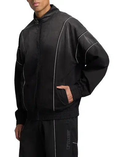 Off-White Men's Offline Cotton Track Jacket - Black - Size XXL | Thumbnail 4 Off-White Men's Offline Cotton Track Jacket - Black - Size XXL | Thumbnail 4