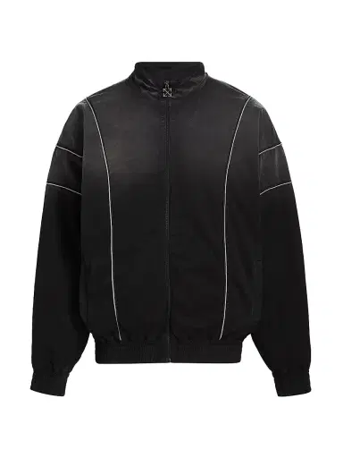 Off-White Men's Offline Cotton Track Jacket - Black - Size XXL | Thumbnail 1 Off-White Men's Offline Cotton Track Jacket - Black - Size XXL | Thumbnail 1