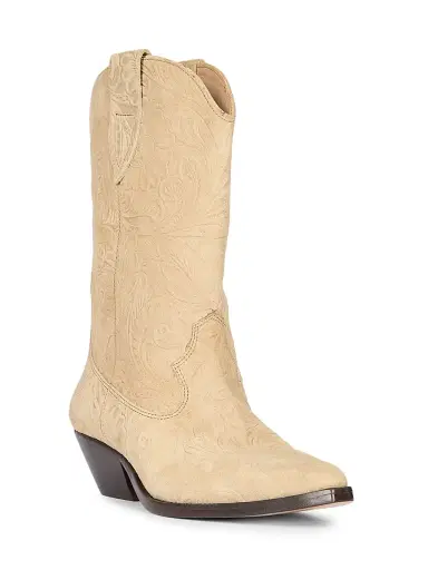 Isabel Marant Women's Duerto 40MM Suede Cowbody Boots - Desert | Thumbnail 2