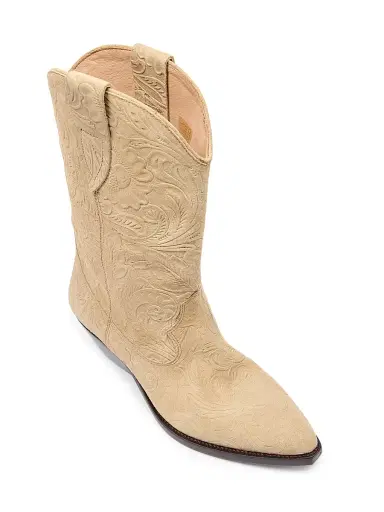 Isabel Marant Women's Duerto 40MM Suede Cowbody Boots - Desert | Thumbnail 5