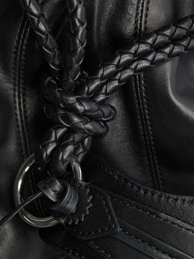 Isabel Marant Women's Medium Maia Leather Shoulder Bag - Black | Thumbnail 5 Isabel Marant Women's Medium Maia Leather Shoulder Bag - Black | Thumbnail 5