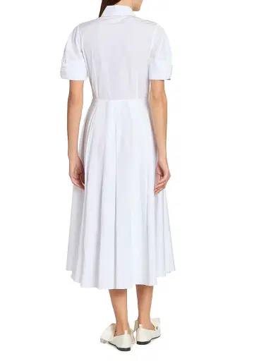 Erdem Women's Appliqué Cotton Midi-Shirtdress | Thumbnail 5 Erdem Women's Appliqué Cotton Midi-Shirtdress | Thumbnail 5