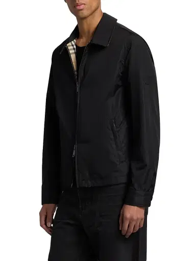 Burberry Men's Bloomsbury Reversible Jacket - Black - Size 44 | Thumbnail 4 Burberry Men's Bloomsbury Reversible Jacket - Black - Size 44 | Thumbnail 4