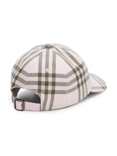 Burberry Women's Classic Check Baseball Cap - Mallow Pink Ip Check | Thumbnail 2