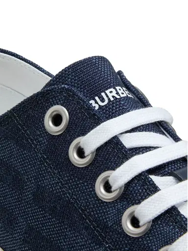 Burberry Men's Jack Check Denim Low-Top Sneakers - Navy - Size 13 | Thumbnail 5 Burberry Men's Jack Check Denim Low-Top Sneakers - Navy - Size 13 | Thumbnail 5
