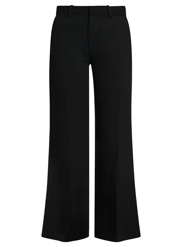 Toteme Women's Kick Flare Trousers - Black