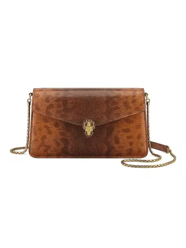 BVLGARI Women's Serpenti Printed Snake-Embossed Leather Shoulder Bag | Thumbnail 1 BVLGARI Women's Serpenti Printed Snake-Embossed Leather Shoulder Bag | Thumbnail 1