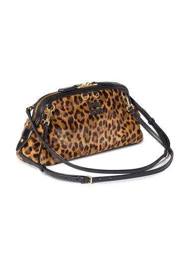 Miu Miu Women's Printed Leather Clutch - Beige Khaki | Thumbnail 4 Miu Miu Women's Printed Leather Clutch - Beige Khaki | Thumbnail 4