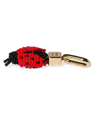 Miu Miu Women's Beads Micro Trick Charm - Black | Thumbnail 2