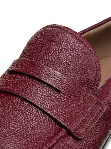 Gianvito Rossi Men's Full-Grain Leather Penny Loafers - Bordeaux | Thumbnail 5 Gianvito Rossi Men's Full-Grain Leather Penny Loafers - Bordeaux | Thumbnail 5