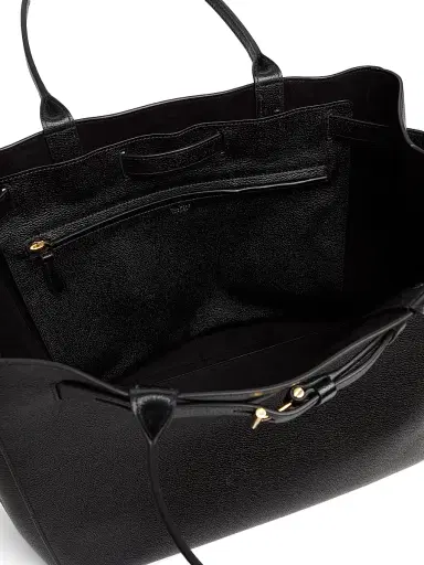 Tom Ford Women's Audrey Large Leather Tote Bag - Black | Thumbnail 4