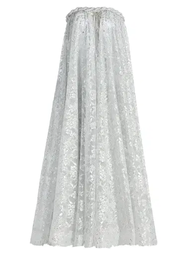 Zimmermann Women's Carousel Metallic Twist Gown - Silver | Thumbnail 1 Zimmermann Women's Carousel Metallic Twist Gown - Silver | Thumbnail 1