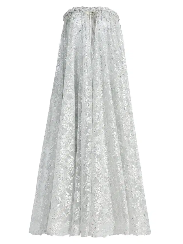 Zimmermann Women's Carousel Metallic Twist Gown - Silver