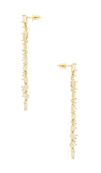 8 Other Reasons Diamond Line Earring | Thumbnail 2 8 Other Reasons Diamond Line Earring | Thumbnail 2