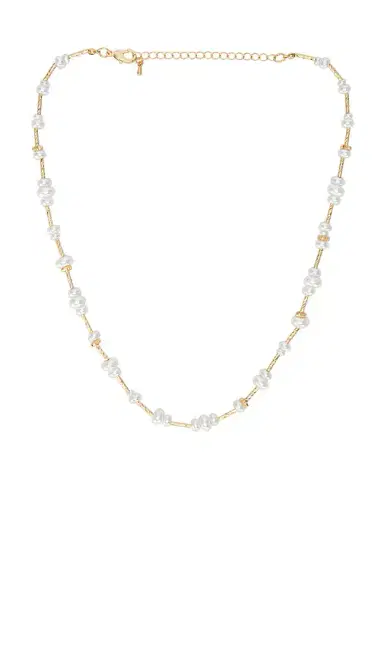 8 Other Reasons Two Tone Beaded Necklace | Thumbnail 1 8 Other Reasons Two Tone Beaded Necklace | Thumbnail 1