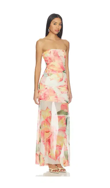 Amanda Uprichard Leo Maxi Dress | Thumbnail 2 Amanda Uprichard Leo Maxi Dress | Thumbnail 2
