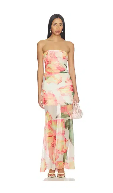 Amanda Uprichard Leo Maxi Dress | Thumbnail 1 Amanda Uprichard Leo Maxi Dress | Thumbnail 1