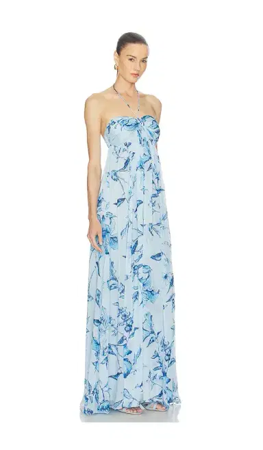 ROCOCO SAND Strapless Flared Dress | Thumbnail 2 ROCOCO SAND Strapless Flared Dress | Thumbnail 2